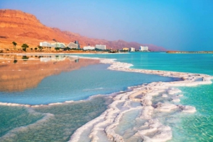 Dead Sea, beach Ein Bokek in Russian