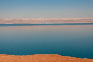 Dead Sea, beach Ein Bokek in Russian