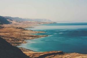 Dead Sea, beach Ein Bokek in Russian