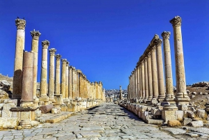 Au départ d'Amman : Excursion d'une journée à Jerash et au château d'Ajloun avec randonnée
