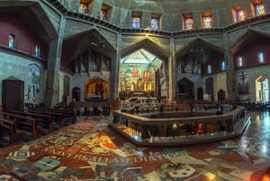 From Jerusalem: Jordan River, Nazareth & Sea of Galilee Tour