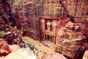 From Jerusalem: Petra, Wadi Rum & Aqaba 2-Day Glamping Tour