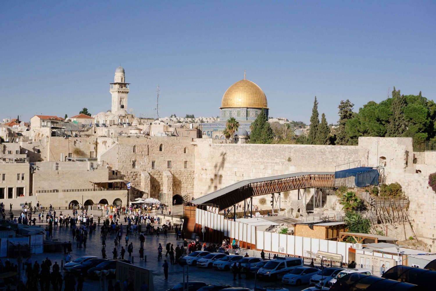 De Jérusalem/Tel Aviv : visite guidée d'une journée complète de Jérusalem