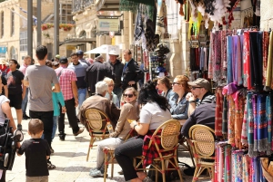 De Tel Aviv: viagem de um dia a Jerusalém de trem com guia