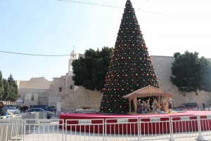 Da Tel Aviv: tour in autobus di Gerico, fiume Giordano e Betlemme