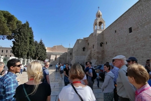 Da Tel Aviv: tour in autobus di Gerico, fiume Giordano e Betlemme