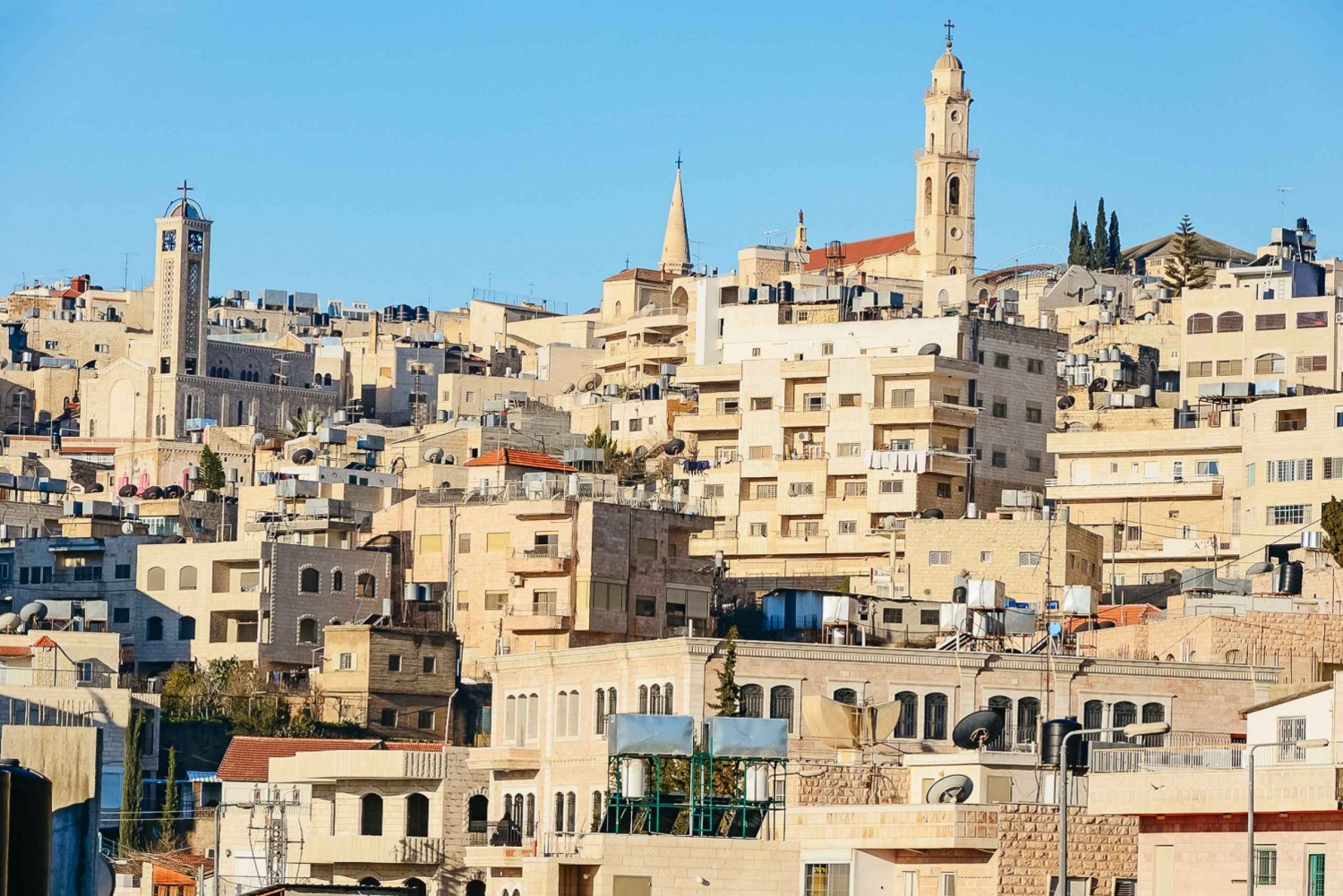 Ab Tel Aviv/Jerusalem, Bethlehem und Totes Meer