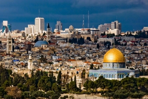 De Tel Aviv: Excursão de ônibus pela Cidade Velha e Nova de Jerusalém