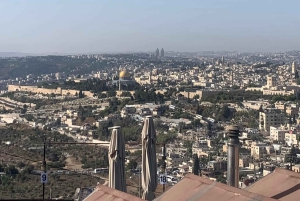 Jerusalem og Betlehem med lisensiert guide fra Haifa havn