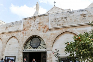 Jerusalén/Tel Aviv: Excursión por Belén, Jericó y el río Jordán