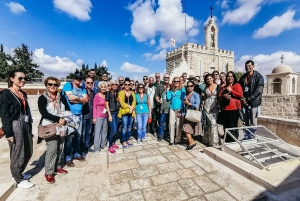 Jerusalén/Tel Aviv: Excursión por Belén, Jericó y el río Jordán