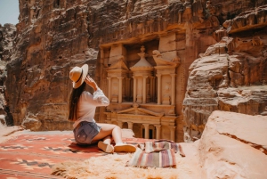 Petra & Jordanian kohokohdat 3 päivän kiertomatka Tel Avivista/Jerusalemista käsin