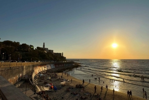 Wandeltour Jaffa Sunset Evening Skyline