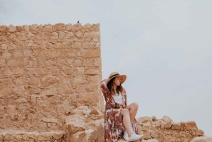Tel Aviv/Jérusalem : visite privée à Massada, Ein Gedi et la mer Morte