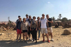 Tel Aviv: Masada, Dead Sea, Camel Ride & Bedouin Feast Tour