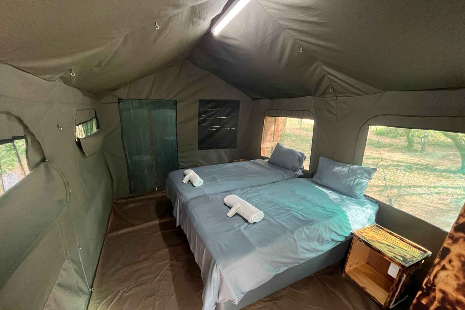 3 dages safari i Dumela Tented Camp