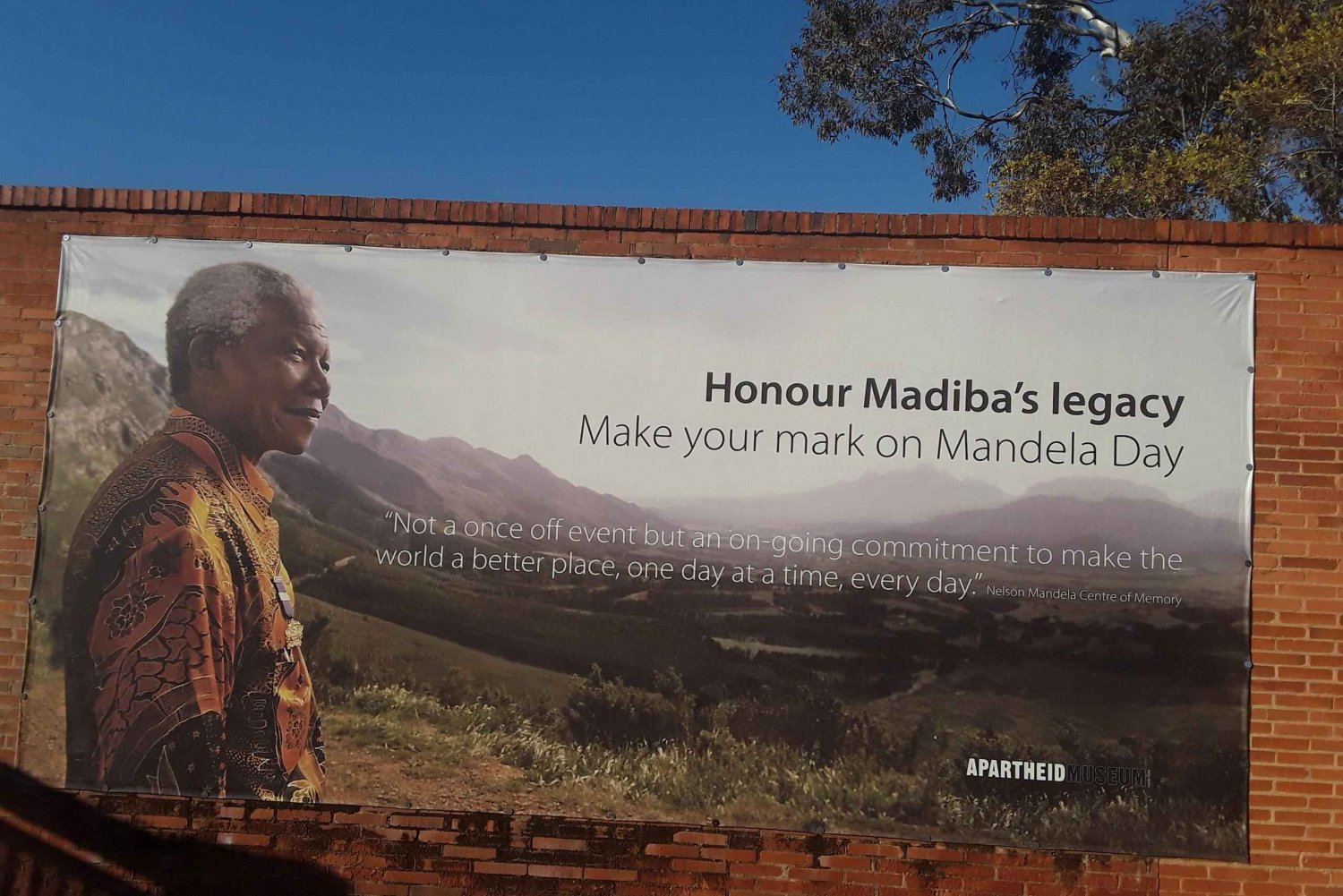 Apartheid museum and Soweto.