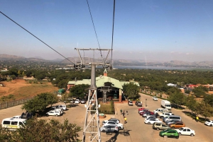 From Johannesburg: Horse-Riding Safari and Cable Car Tour