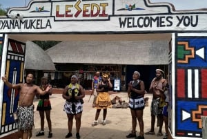 Heldagstur til Sterkfontein-grotterne, Maropeng og Lesedi Village