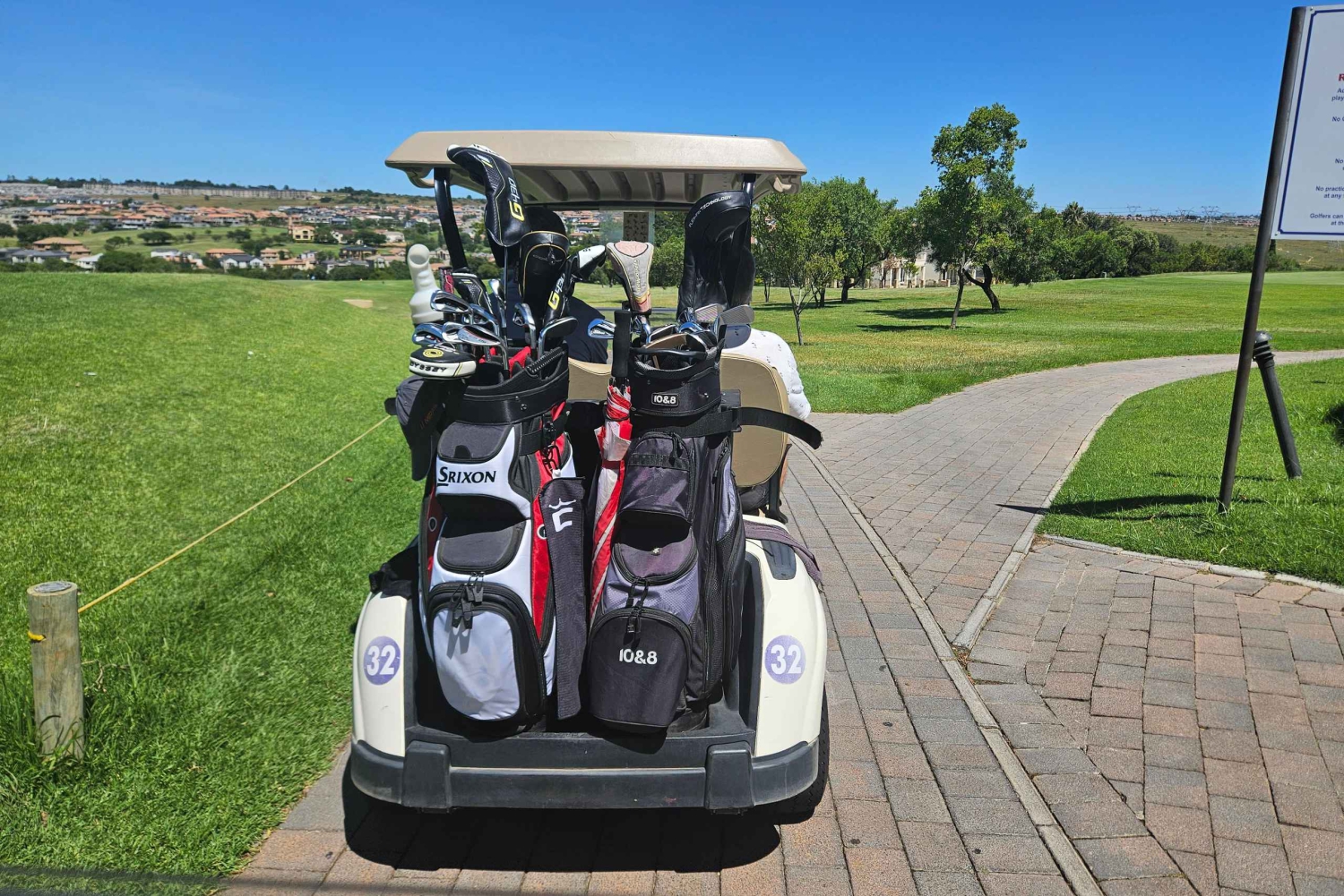 Golf at local golf courses in Johannesburg and Pretoria