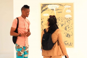 Galeria de arte de Joburg com Thabo, o turista