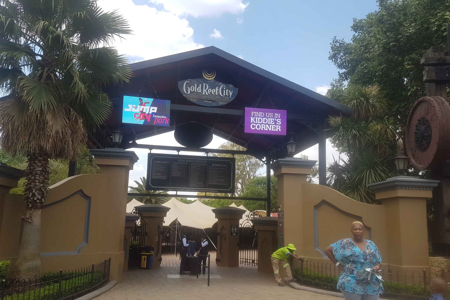 Visite d'une jounée de Joburg/Soweto et de Gold Reef City