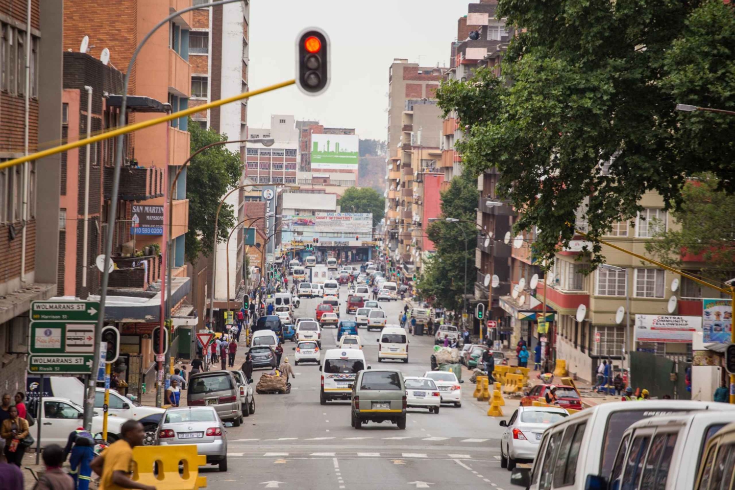 Johannesburg: Transfer z lotniska z City & Soweto Tour