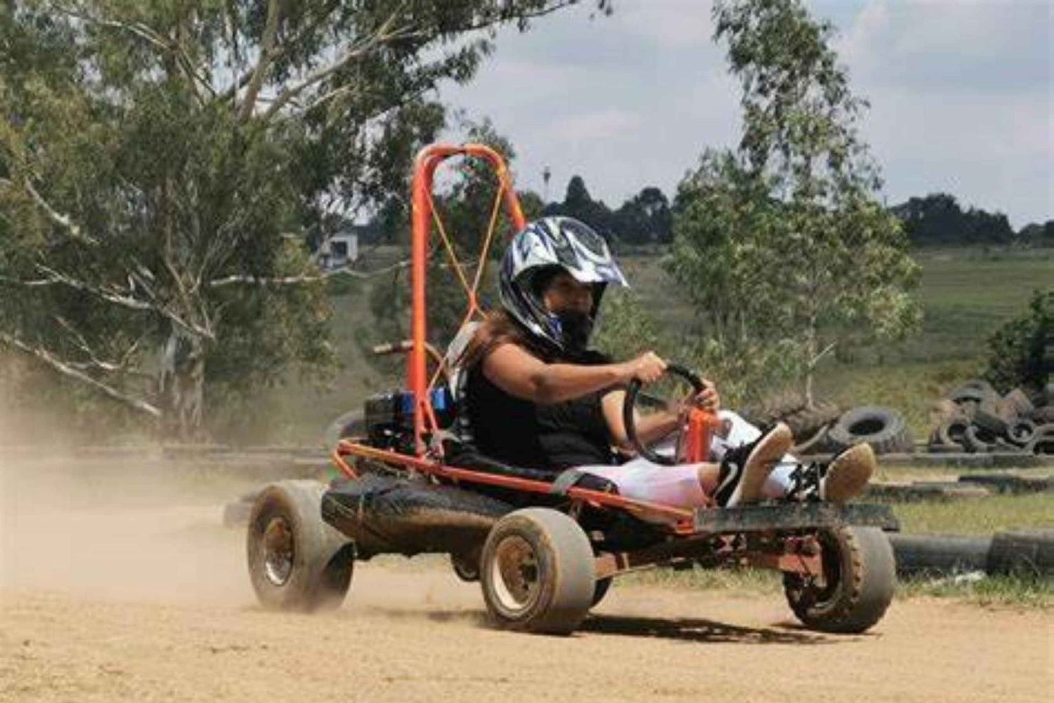Johannesburg: Gokart og transport til Lanseria inkluderet