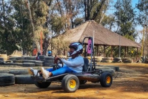 Johannesburg: Gokart og transport til Lanseria inkluderet
