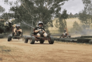 Johannesburg: Gokart og transport til Lanseria inkluderet