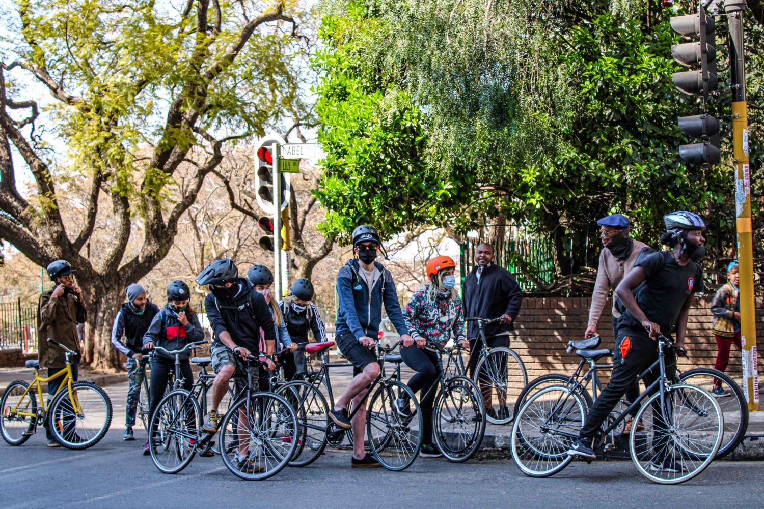 Johannesburg: begeleide fietstocht door de stad