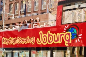 Johannesburg : billet de bus à arrêts multiples et visite facultative de Soweto