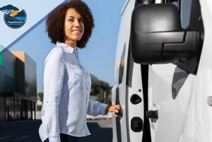 Johannesburg naar Sandton: Luchthaventransfers (1-8 pax: Van)