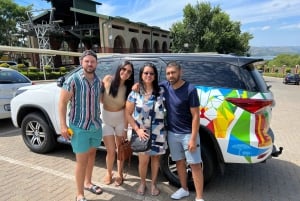 Johannesburg: Viininmaistelu ja köysirata