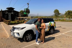 Johannesburg: Viininmaistelu ja köysirata