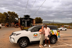 Johannesburg: Viininmaistelu ja köysirata