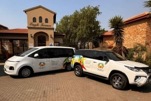 Johannesburg: Viininmaistelu ja köysirata