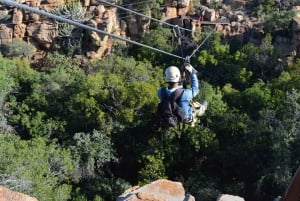 ヨハネスブルグ：ジップラインと人類発祥の地ツアーをご案内いたします