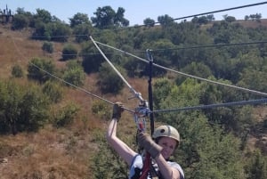 ヨハネスブルグ：ジップラインと人類発祥の地ツアーをご案内いたします