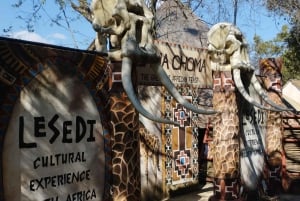 Excursion d'une demi-journée au village culturel de Lesedi