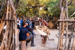 Lesedi Cultural Village with lunch or dinner cultural food