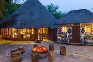 Lesedi Cultural Village with lunch or dinner cultural food