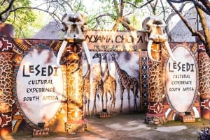 Lesedi Cultural Village with lunch or dinner cultural food