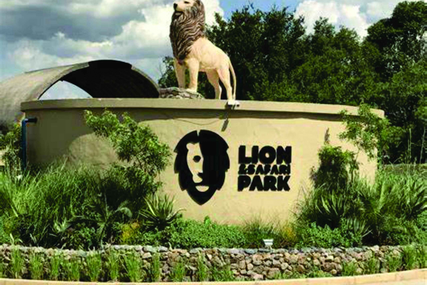 Rundtur i lejon- och safaripark