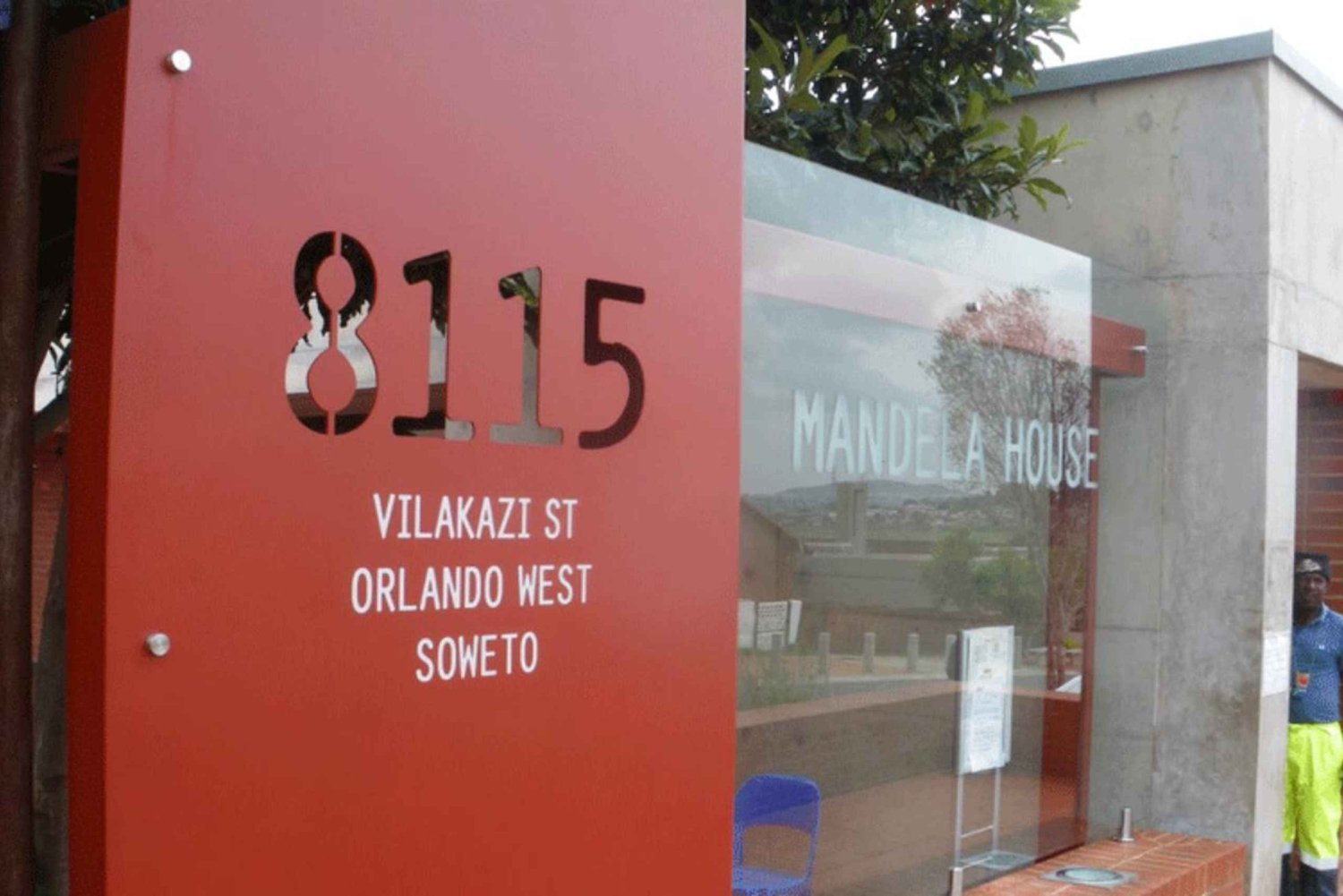 Ticket für das Mandela-Haus