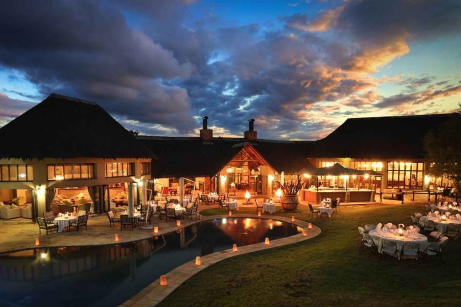 Pilanesberg Park, Upside Down House & Lesedi Cultural Villag