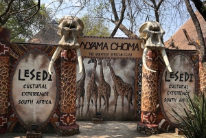 Pilanesbergin safari ja myöhäinen Lesedi-kulttuurikylä