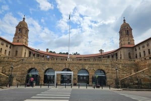 Pretoria Tour-Voortrekkerin muistomerkki, kaupunki, Unionin rakennukset