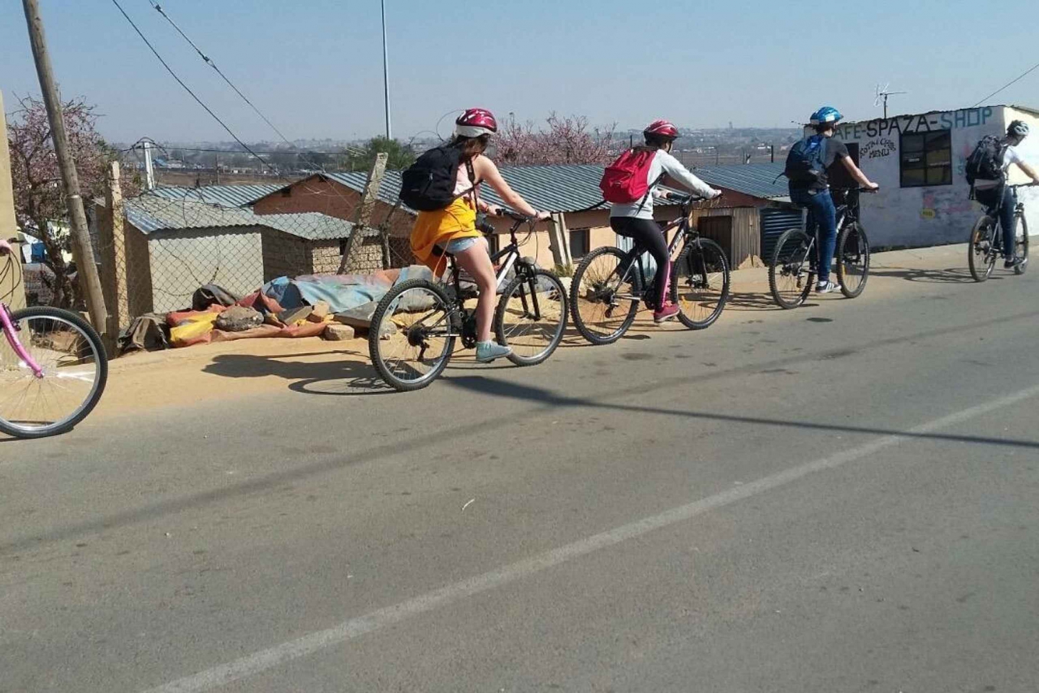 Soweto bicycle tour with local lunch