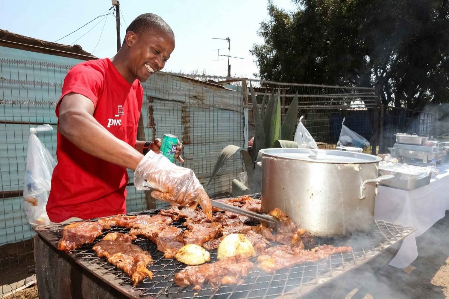 Experiência culinária e gastronómica Zulu com um chef local